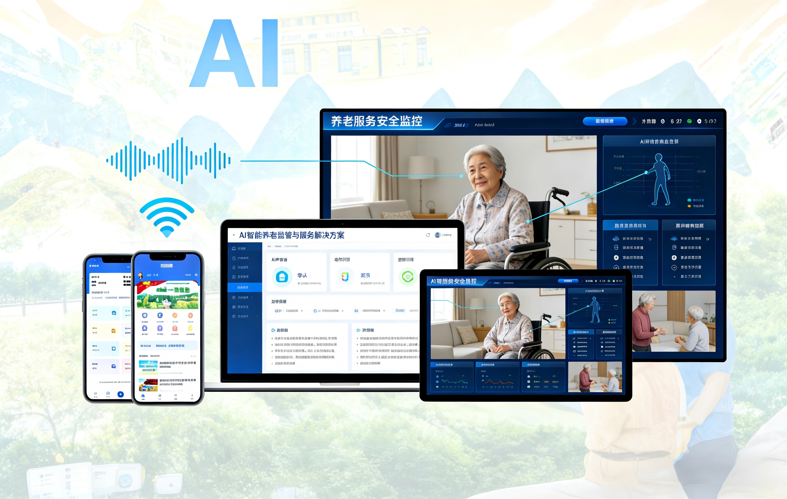 基于AI智能养老监管与服务
